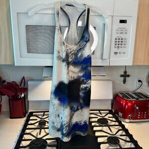 Lululemon align tank blue black tank large